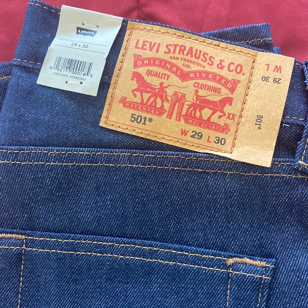 Brand New Men’s Levi’s 501